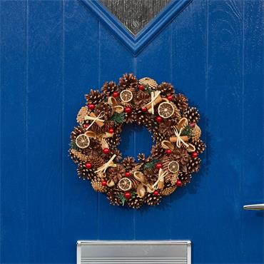 SG WinterSpice Wreath 50cm