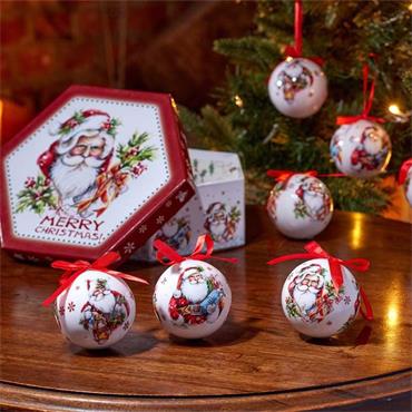 SG Vintage Baubles - Santa Claus Box 7