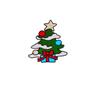 SG 20cm Tree Window Sticker