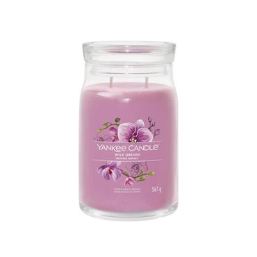 YANKEE SIGNATURE WILD ORCHID LARGE JAR