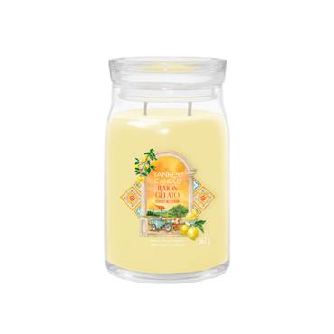 YANKEE LEMON GELATO SIGNATURE LARGE JAR