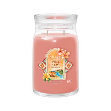 YANKEE CAPRI GLOW SIGNATURE LARGE JAR