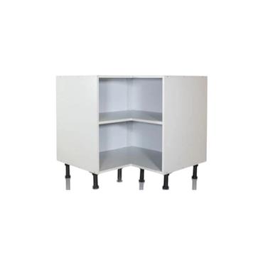 KITCHEN CARCASS CORNER BASE GREY 900MM