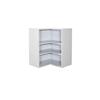KITCHEN CARCASS WALL CORNER  GREY  600MM
