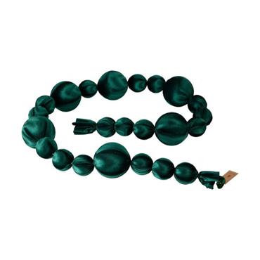 KM BALL GARLAND 180CM DARK GREEN