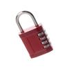 RE-SETTABLE COMBINATION LOCK ASSORTED COLOURS 45MM