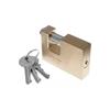 RECTANGULAR BRASS PADLOCK, 70MM