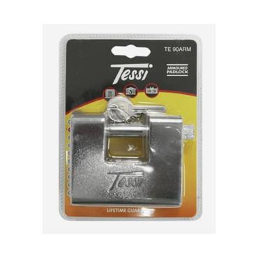 TESSI 90MM ARMOURED PADLOCK