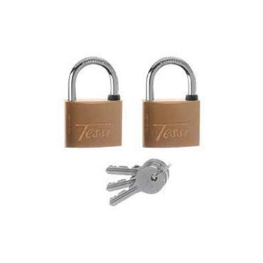 TESSI 2 X 50MM PADLOCKS KA