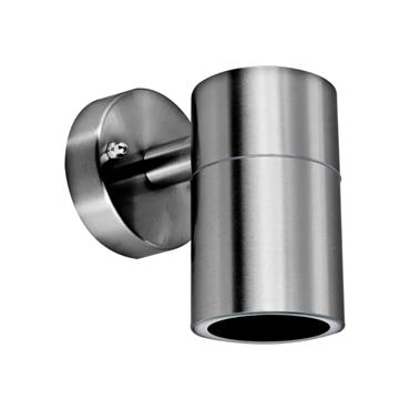 SS DECORATIVE GU10 WALL LIGHT - DOWN