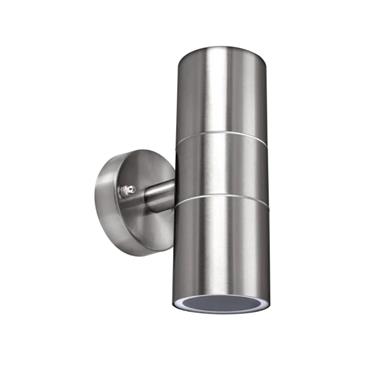 SS DECORATIVE GU10 WALL LIGHT - UP/DOWN