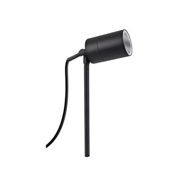 SS DEC GU10 GARDEN SPIKE LIGHT - IP44 BLK