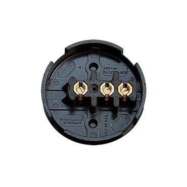BROWN 3W 30A JUNCT BOX 89MM DIA (3.5"")