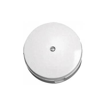 WHITE 3W 30A JUNCT BOX 89MM DIA (3.5"")