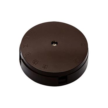 BROWN 4W 20A JUNCT BOX 89MM DIA (3.5"")