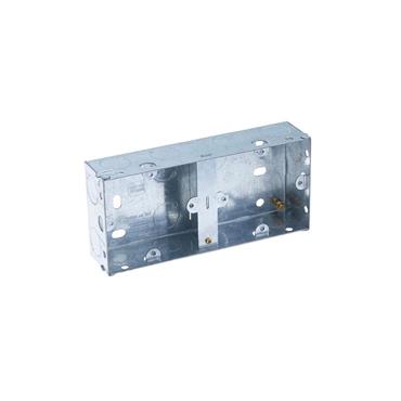 STEEL KNOCKOUT BOX DUAL 35MM