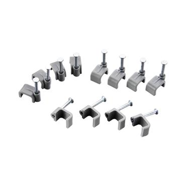 TWIN & EARTH CABLE CLIPS 1.5MM QTY 50
