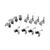 TWIN & EARTH CABLE CLIPS 10MM QTY 50