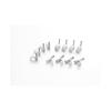ROUND CABLE CLIP 6MM QTY 50 (WHITE)