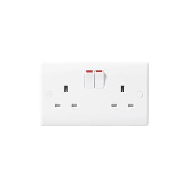 WH NX 13A DP 13A DOUBLE SWITCHED SOCKET