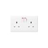WH NX 13A DP 13A DOUBLE SWITCHED SOCKET