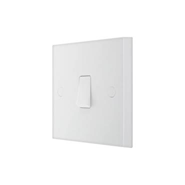 WH SQ SINGLE 20A 16AX 2 WAY SWITCH
