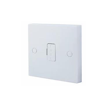 WH SQ 13A UNSWITCHED FUSED CONNECTION UNIT