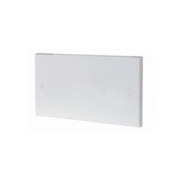 WH SQ DOUBLE BLANK PLATE