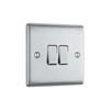 NXS BRUSH STL DOUBLE 2 WAY 20A 16AX SWITCH