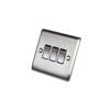 NXS BRUSH STL TRIPLE 2 WAY 20A 16AX SWITCH