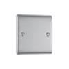 NXS BRUSH STL SINGLE BLANK PLATE