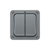 WEATHERPROOF DOUBLE 2-WAY 20A SWITCH