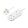 2 SOCKET10METRE 13AMP EXTENSION LEAD+IND