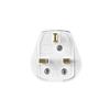 PLUG WITH HANDLE 13AMP FUSEDWHITE