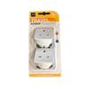 IRELAND TO EURO TRAVEL ADAPTOR TWIN PACK