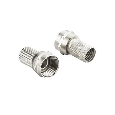 ROSS F-SAT CABLE PLUGS - NICKEL - (2 PACK)