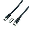 ROSS 10M F-SAT CABLE WITH FEMALE TO FEMALE COUPLER