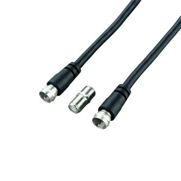ROSS 3M F-SAT CABLE WITH FEMALE TO FEMALE COUPLER