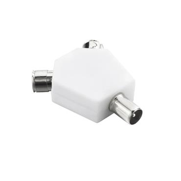 ROSS COAXIAL Y-SPLITTER (WHITE)