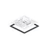 MANHOLE COVER 24X24 5TON GALVD