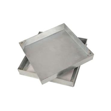 450X450X50MM GALVANISED RECESS COVER & FRAME