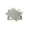 RECESS ALU COVER & FRAME 340X340X40MM PEDESTRIAN