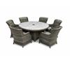 AMALFI 6-SEAT ROUND SET 2026 GREY CR
