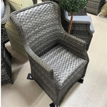 AMALFI SCULPT DNG CH 2026 GY NO CUSHION MJT-643-SC