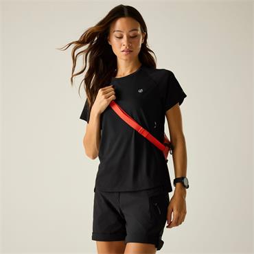 Dare2b WOMENS NIMBLE T-SHIRT BLACK 800