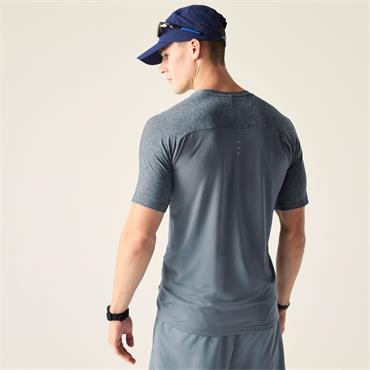 Dare2b MENS POWER UP T-SHIRT MERCURY ZR2