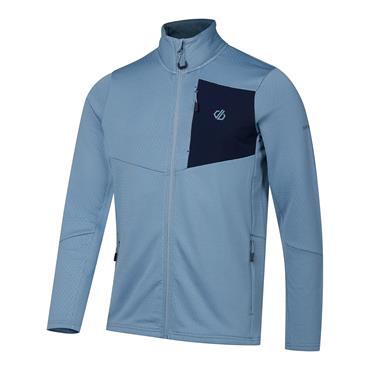 D2B VENTURE STRETCH MIDLAYER DUSKY BLUE/NAVY