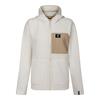 D2B HOODED FLEECE FIRN BOG EGRET