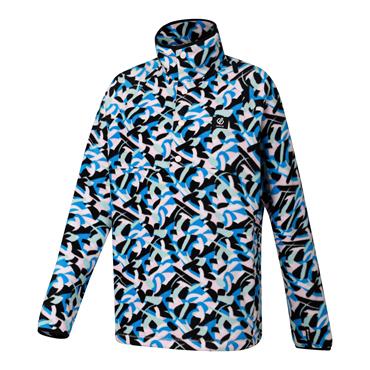 D2B PRINTED FLEECE ABSTRACT SWIRL PRINT