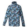 D2B PRINTED FLEECE ABSTRACT SWIRL PRINT